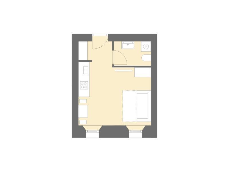 بريسّانوني Residence Traube الغرفة الصورة